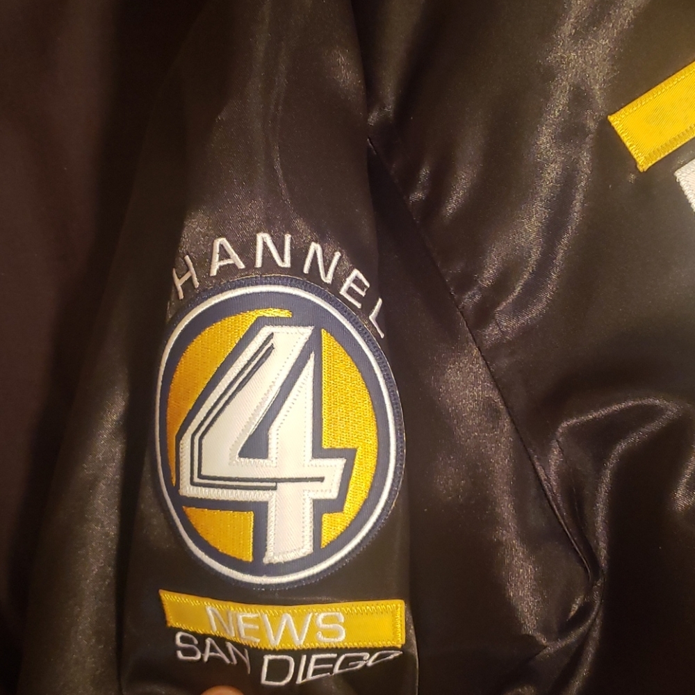 New w/tags "Anchorman Ron Burgundy" Satin Jacket - Picture 3 of 5